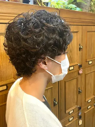 ショート 【扉gate】野崎 英幸のヘアスタイル