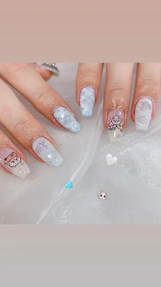 ネイル La neige* yuki 🥯🍑のネイルデザイン