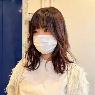 セミロング RYOMA/ 似合わせ🎧🤍のヘアスタイル