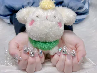 ネイル 💙羽生 彩光💙のネイルデザイン