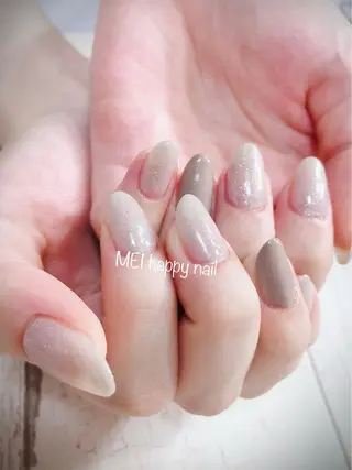 ネイル 北浦和 自爪育成ケアのネイルデザイン