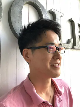 ショート メンズ 渡邊 暁史のヘアスタイル