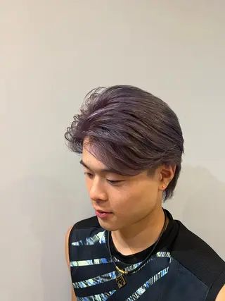 ショート カラー メンズ jam Creative Hair Design所属・【jam】横山 真優華のヘアスタイル