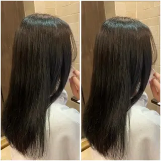 ロング カラー 🌼二本柳 🌼のヘアスタイル