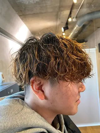 ショート パーマ メンズ ✂︎メンズ特化✂︎ 竹内貴則のヘアスタイル