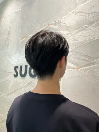 ショート メンズ メンズパーマモデル ／浅野未来🌼.*のヘアスタイル