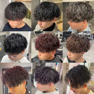 パーマ えーき/渋谷No.1 /メンズヘア/当日割のヘアスタイル