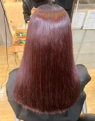 ロング カラー i.+SAPPORO所属・艶カラー♡ ゆうかのヘアスタイル