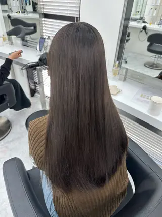 セミロング rio🧚🏻‍♀️ 暖色/グレージュのヘアスタイル