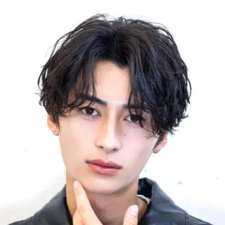 ミディアム メンズ Ali'i men's salon所属・パーマ、カラー特化 園田翔大のヘアスタイル