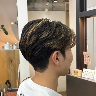 メンズ BELO OSAKA マオのヘアスタイル