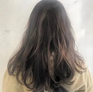 ロング カラー 似合わせカットカラー ♡佐藤捺美のヘアスタイル