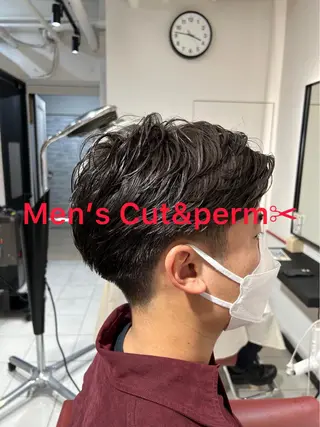 パーマ メンズ メンズパーマ/カラー /須藤　大貴のヘアスタイル