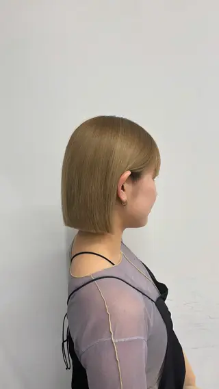 ショート カラー 田中来夢 Jr.スタイリストのヘアスタイル