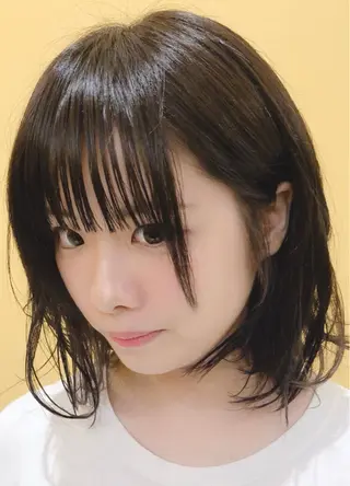 ミディアム ヘアアレンジ 女性が憧れる ショート/角田愛和のヘアスタイル