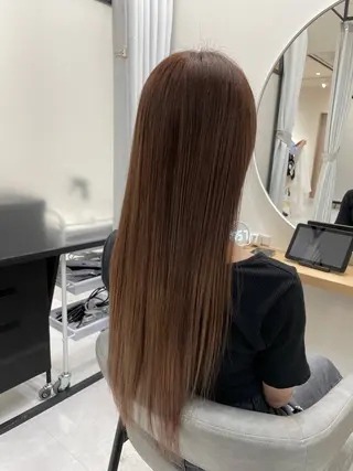 ロング mayu /韓国風/艶カラーのヘアスタイル