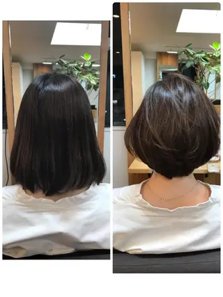 ショート Elsa所属・松本 俊樹のヘアスタイル