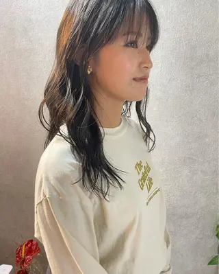 セミロング カラー モテ髪支持率NO.1 KENJIROのヘアスタイル