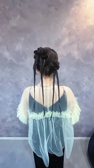 ヘアアレンジ Asuka/髪質改善 /カラー/ヘアセットのヘアスタイル