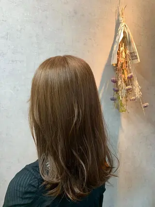 カラー 大島 千怜のヘアスタイル