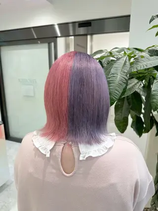 ミディアム カラー ヘアアレンジ メンズ 🌈トレンドヘア 🌈WATARU🌈のヘアスタイル