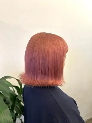 ミディアム カラー ✨ブリーチカラー /菜月‪‪✨のヘアスタイル