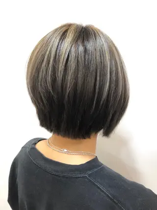 ショート カラー ヘアアレンジ 高橋 隆一のヘアスタイル