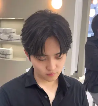 メンズ メンズ/メンズパーマ /小笠原諒のヘアスタイル