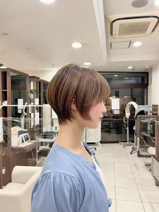 ショート カラー 《大人気髪質改善》 プログレス国分寺店のヘアスタイル