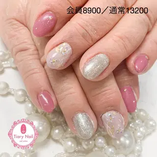 ネイル 💗🪽Tiary Nail🪽💗のネイルデザイン
