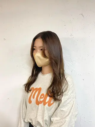 ロング カラー Seaby / 木上 綾菜のヘアスタイル