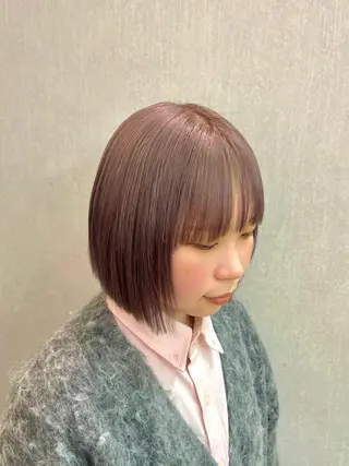 ショート カラー 暖色/透明感カラー /nanami★のヘアスタイル