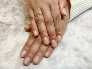 ネイル ネイルリボン 笠井のネイルデザイン