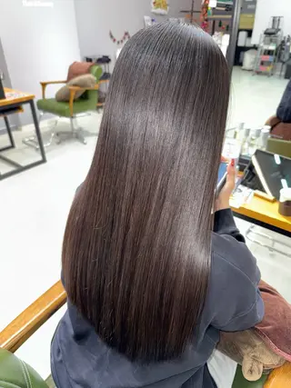 ロング 小池 風賀のヘアスタイル