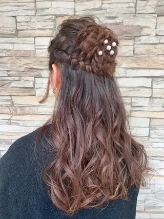 ロング 🍒顔周り/レイヤー /韓国風/アリサ🍒のヘアスタイル