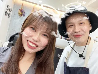 ミディアム カラー TOWA 野村　コウダイのヘアスタイル