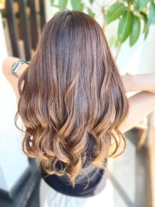 ロング カラー ARK 武藤のヘアスタイル