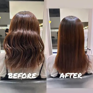 ミディアム パーマ 👑松山ストレート/ メンズヘア/龍仁👑のヘアスタイル