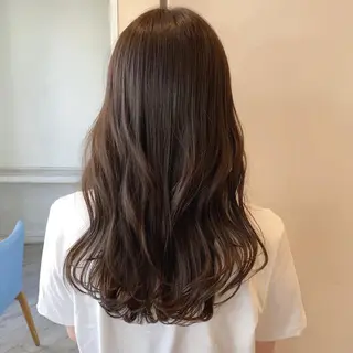 ロング カラー On所属・顔まわりカット🌟 くびれヘア/寺門遥輝のヘアスタイル