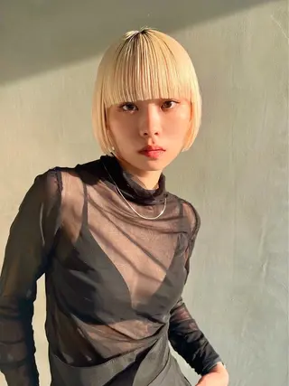 ショート カラー デザイン/レイヤー Kaito🐩/栄のヘアスタイル