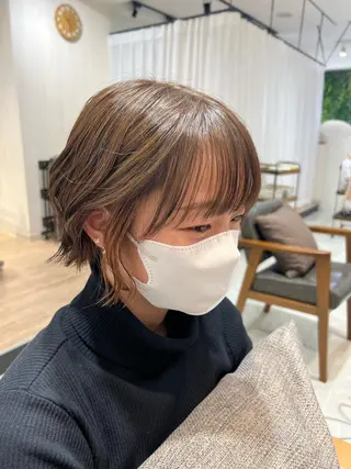 ショート ボブ／ショート 似合わせだいすけのヘアスタイル