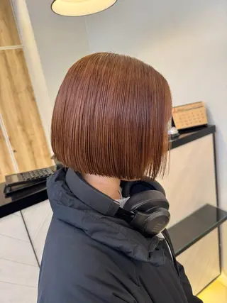 ショート カラー ☆ミディアム 深井朱莉☆のヘアスタイル