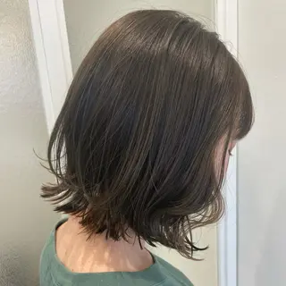 ミディアム カラー Rene'所属・当日予約⭕️ yuriのヘアスタイル