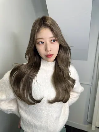 ロング カラー ワンホンヘア ケラチン/Kaitoのヘアスタイル