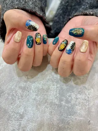 ネイル 安藤 彩乃のネイルデザイン