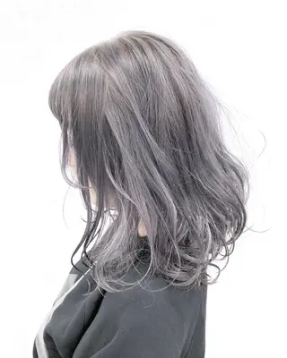 ミディアム カラー メンズ特化 パーマ/オザワのヘアスタイル