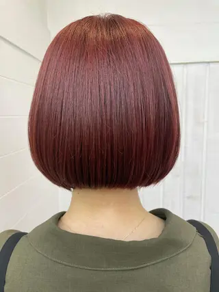 ショート カラー ヘアアレンジ 前髪顔周り✂️店長 ❤️アマミヤ❤️のヘアスタイル