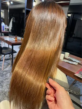 セミロング La fith hair ray所属・メンズ/パーマ/ ブリーチ/KAITOのヘアスタイル