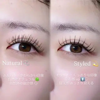 マツエク・マツパ Lumos sakura🎀🔗のマツエク・マツパデザイン