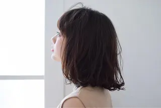 ミディアム ショート/ボブ /パーマ🌿柏原良亮のヘアスタイル